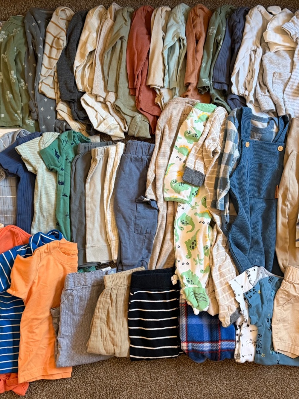65+ Piece LOT Baby Boy Wardrobe